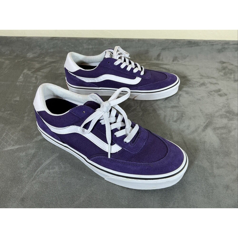 Vans Ward Grape Jam Suede Shoes Womens 10 LSU ECU Skate Sneakers Canvas